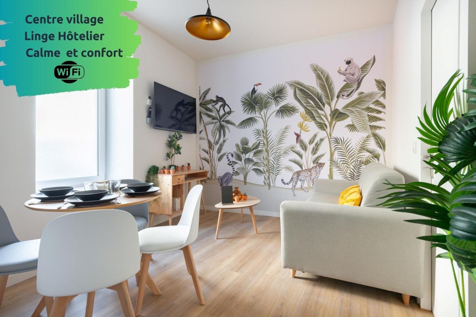 Thym * Cosy * Fibre * Confort La Destrousse Экстерьер фото